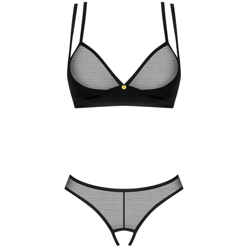 OBSESSIVE - NESARI SET DUE PEZZI CROTCHLESS XS/S