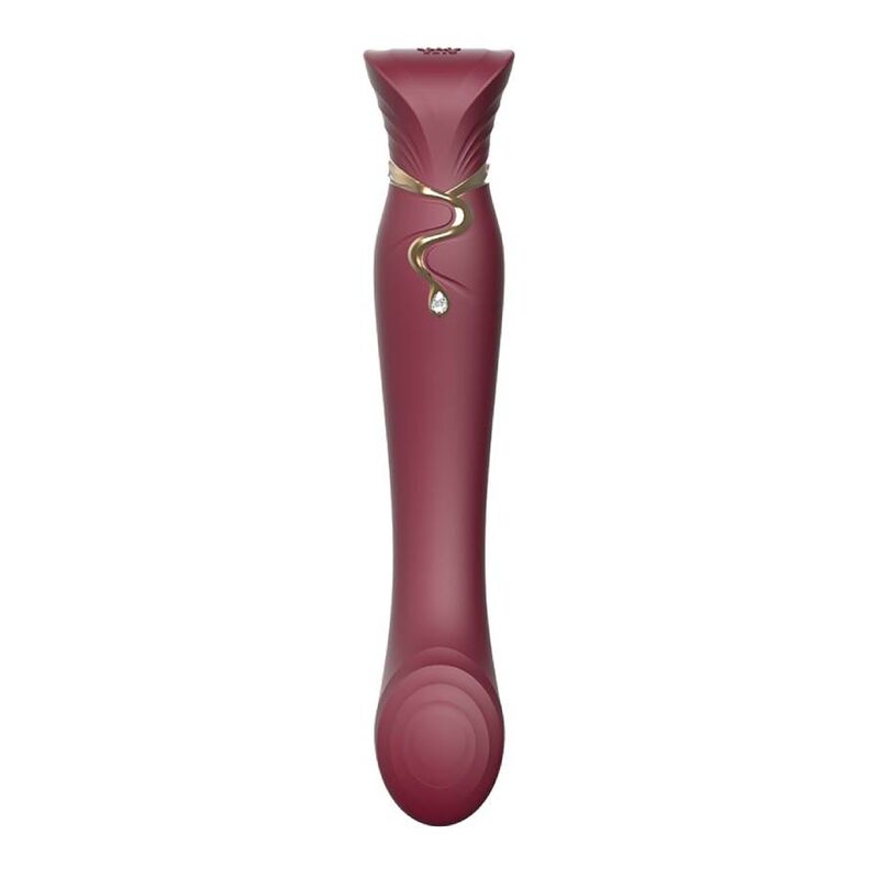 ZALO - SET QUEEN PULSE WAVE CLIT STIM ROSSO
