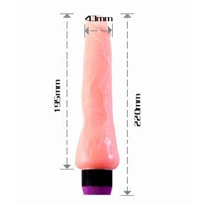 NMC TOYS - VIBRATORE REALISTICO 19.5 CM